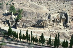 Kidron Valley at the Foot of the Mount of Olives by Unbekannt Unbekannt